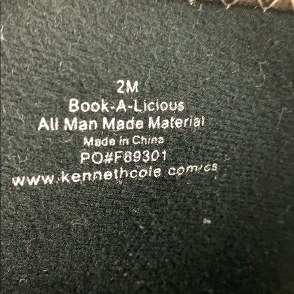 Kenneth Cole Graphite Paten Book-a-licious boots - Picture 8 of 8